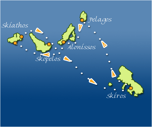 cyclades sailing itineraries